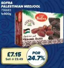 Bestway SOFRA Palestinian medjool offer