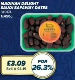 Bestway Madinah delight saudi safaway dates offer