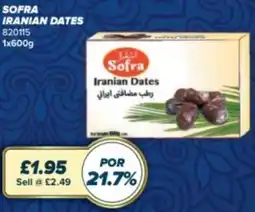 Bestway Sofra iranian dates offer