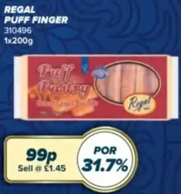 Bestway Regal puff finger offer