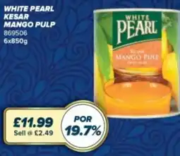 Bestway White pearl kesar mango pulp offer