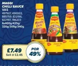 Bestway Maggi chilli sauce offer
