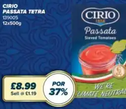 Bestway CIRIO Passata tetra offer