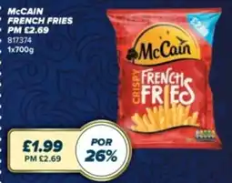 Bestway Mccain french fries offer