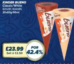 Bestway Kinder bueno Classic/White offer
