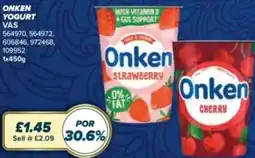 Bestway Onken yogurt offer