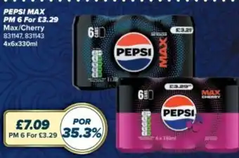 Bestway Pepsi max offer