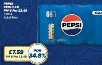 Bestway Pepsi regular offer