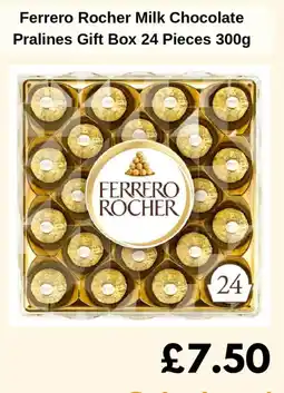Sainsbury's Ferrero Rocher Milk Chocolate Pralines Gift Box offer