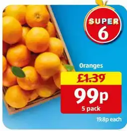Aldi Oranges offer