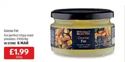 Aldi Goose Fat offer
