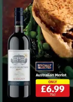 Aldi Australian Merlot offer