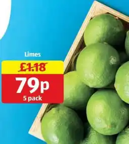 Aldi Limes offer