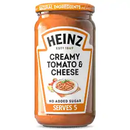 Iceland Heinz Tomato & Cheese Creamy Pasta Sauce 490g offer