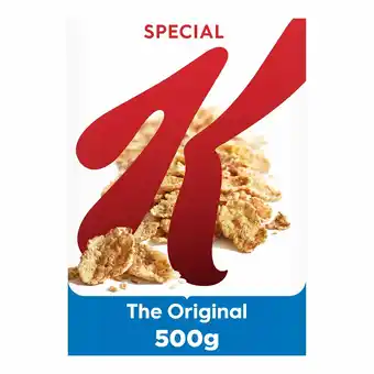 Tesco Kellogg's Special K Original Cereal 500G offer