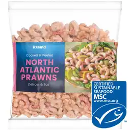 Iceland Iceland North Atlantic Prawns 250g offer