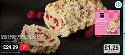 Makro Chef's Menu Pistachio Raspberry & White Chocolate Roulade offer