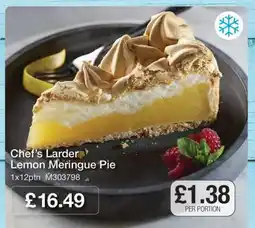 Makro Chef’s Larder Lemon Meringue Pie offer