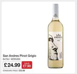 Makro San Andres Pinot Grigio offer