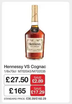 Makro Hennessy VS Cognac offer