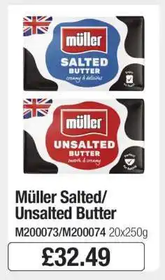 Makro Muller Salted/Unsalted Butter offer