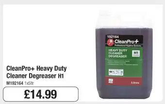 Makro CleanPro+ Heavy Duty Cleaner Degreaser H1 offer