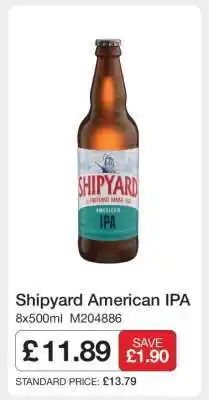 Makro Shipyard American IPA offer