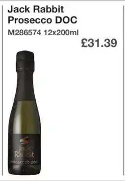 Makro Jack Rabbit Prosecco DOC offer