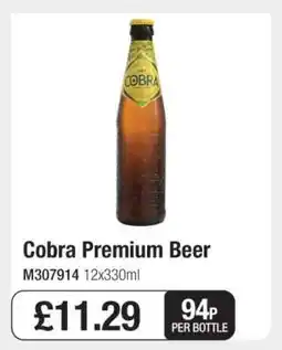 Makro Cobra Premium Beer offer