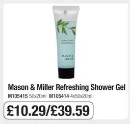 Makro Mason & Miller Refreshing Shower Gel offer