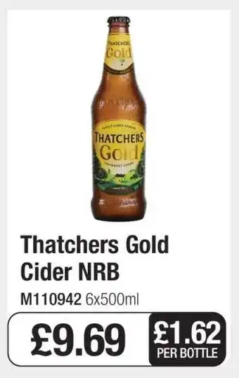 Makro Thatchers Gold Cider NRB offer