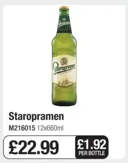 Makro Staropramen offer