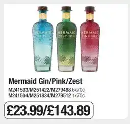 Makro Mermaid Gin/Pink/Zest offer