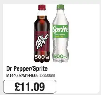 Makro Dr Pepper/Sprite offer