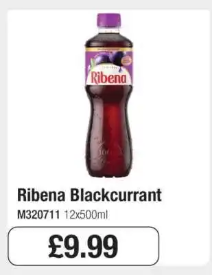 Makro Ribena Blackcurrant offer