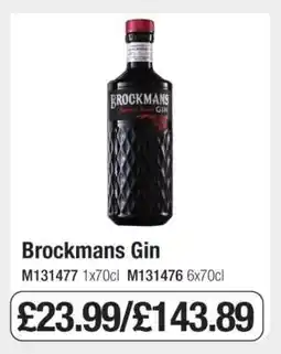 Makro Brockmans Gin offer