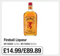Makro Fireball Liqueur offer