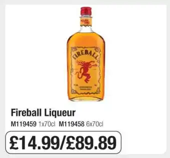 Makro Fireball Liqueur offer