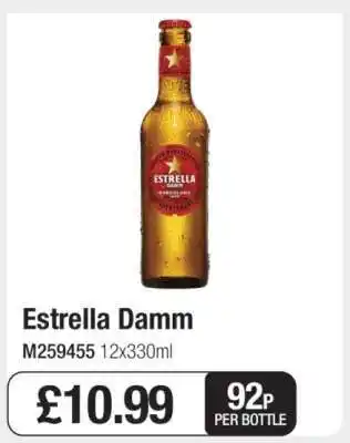 Makro Estrella Damm offer