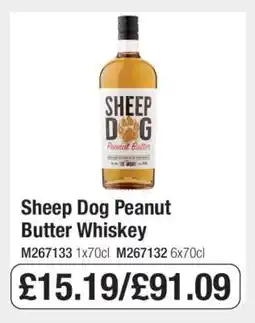 Makro Sheep Dog Peanut Butter Whiskey offer
