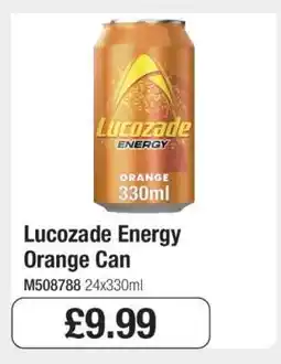 Makro Lucozade Energy Orange Can offer