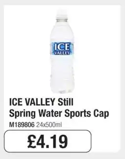 Makro Ice Valley Still Spring Water Sports Cap offer