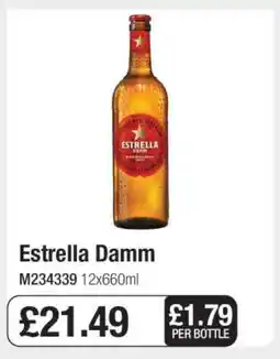 Makro Estrella Damm offer