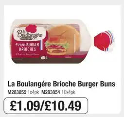 Makro La Boulangère Brioche Burger Buns offer