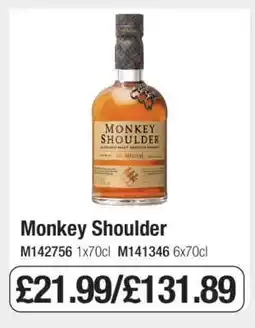 Makro Monkey Shoulder offer