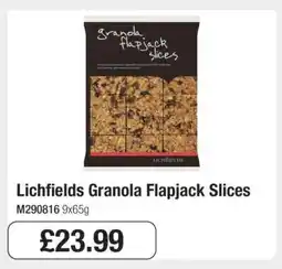 Makro Lichfields Granola Flapjack Slices offer