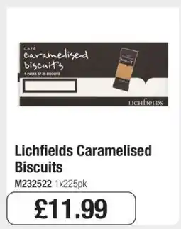 Makro Lichfields Caramelised Biscuits offer