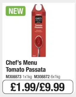 Makro Chef’s Menu Tomato Passata offer