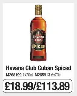 Makro Havana Club Cuban Spiced offer