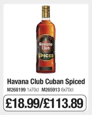Makro Havana Club Cuban Spiced offer